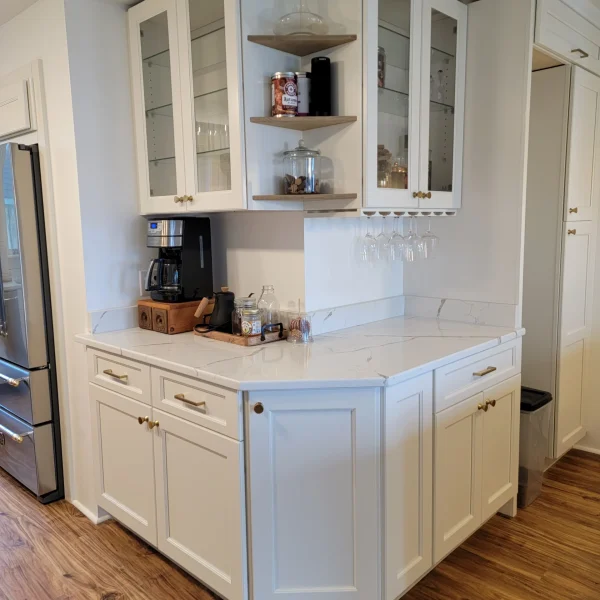Berkeley Springs Kitchen After Corner Cabinets