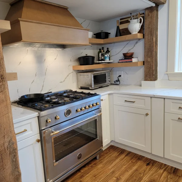 Berkeley Springs Kitchen After Stove Angled Shot