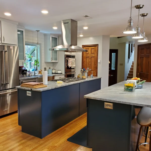 Hedgesville K&B - kitchen after two islands